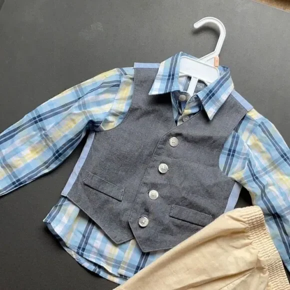Take 50% OFF- Nautica Toddler Boys 3pc Set, Size-2T